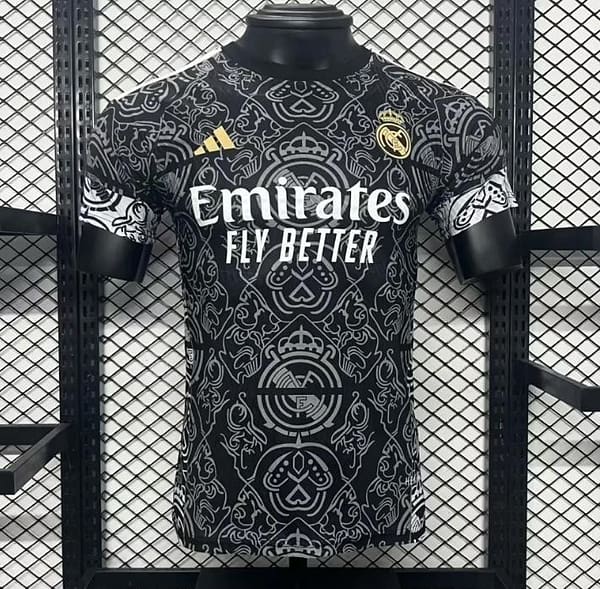 Player Version 24/25 Real Madrid Black Special Jersey