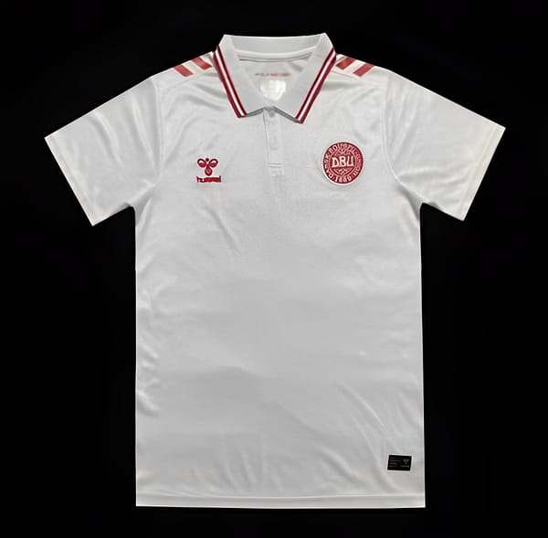 2024 Denmark Away White Jersey - Image 4