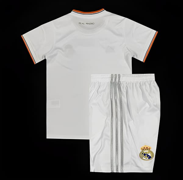 Retro Kids 13/14 Real Madrid Home Jersey - Image 2