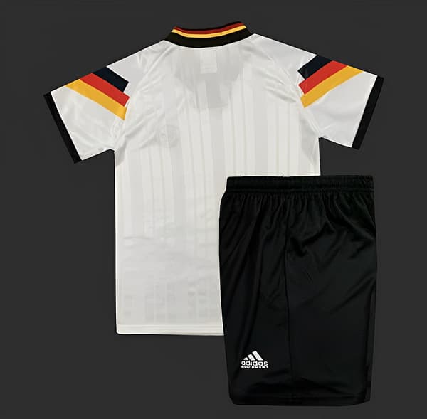 Retro Kids 1992 Germany Home Jersey - Image 2