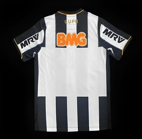 Retro13/14 Atletico Mineiro Home Jersey With Chest Patch - Image 2