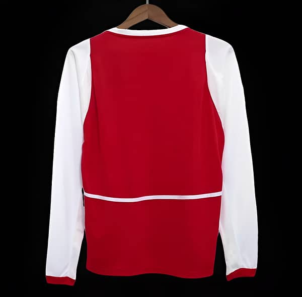 Retro 02/04 Arsenal Home Long Sleeve Jersey - Image 2