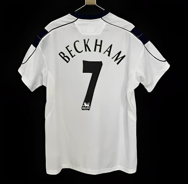 Retro 00/1 Manchester United Away White Jersey - Image 3