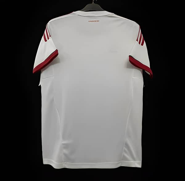 Retro 2013 Mexico Third White Jersey - Image 2