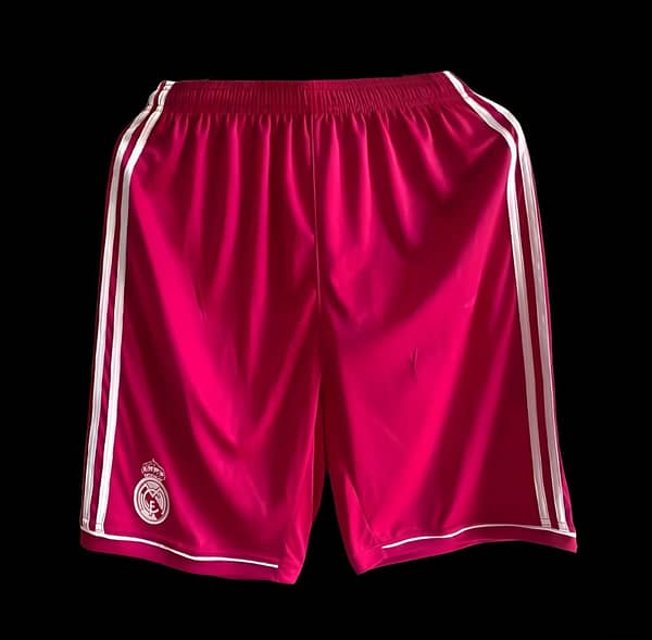 Retro 14/15 Real Madrid Away Pink Shorts