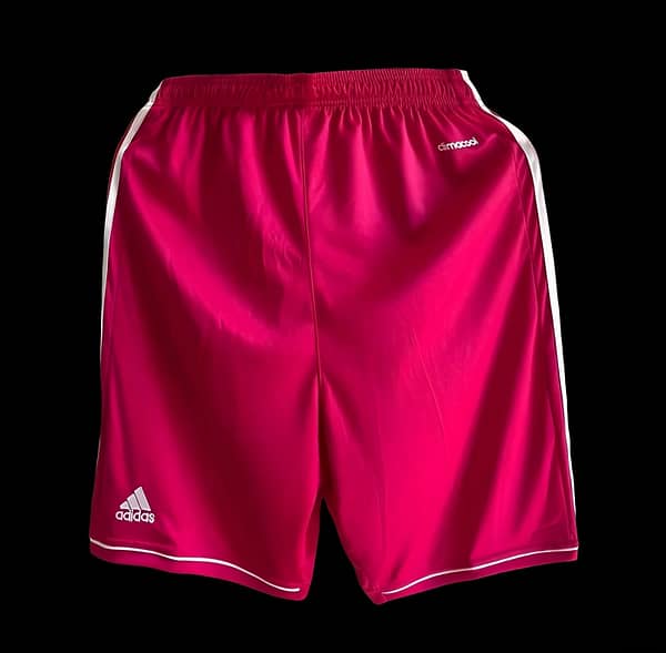 Retro 14/15 Real Madrid Away Pink Shorts - Image 2