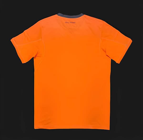 Retro 13/14 Real Madrid Third Orange Jersey Worn By Ronaldo - Image 2