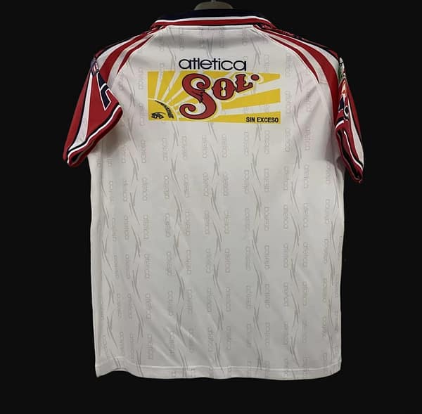 Retro 98/99 Chivas Guadalajara Away White Jersey - Image 2