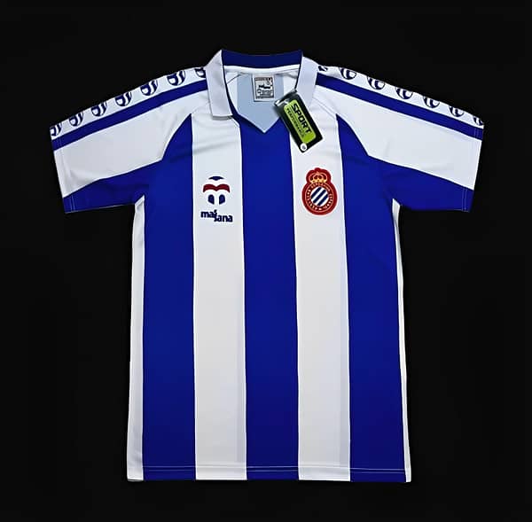 Retro 84-89 Espanyol Home Jersey - Image 2