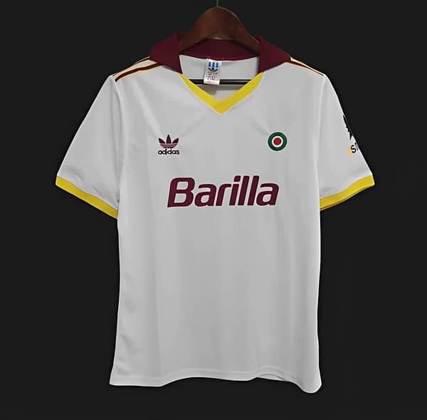 Retro 91/92 Roma Away White Jersey