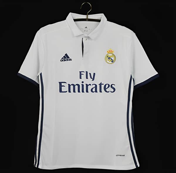 Retro 16/17 Real Madrid Home Jersey
