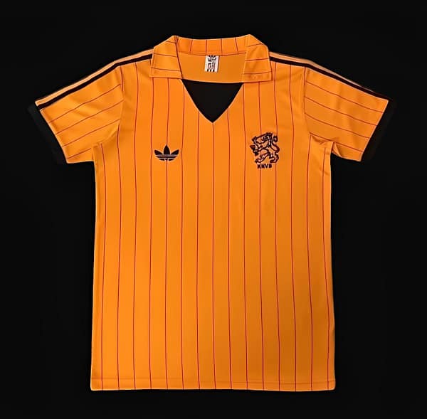 Retro 1983 Netherlands Home Jersey
