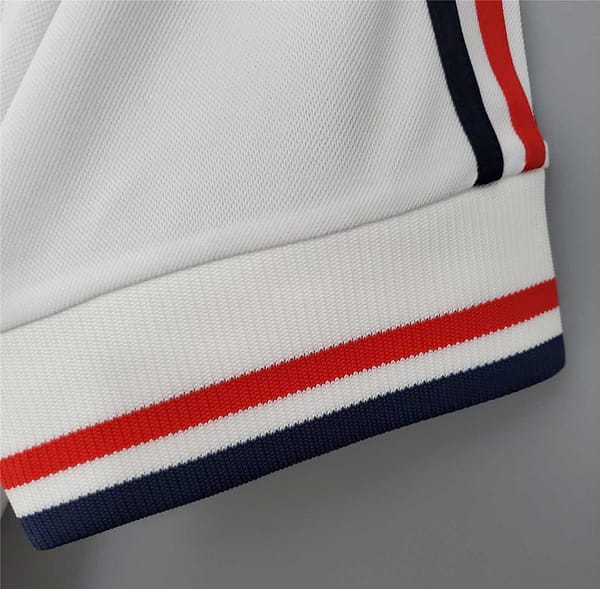 Retro 1998 France Away White Soccer Jersey - Image 11