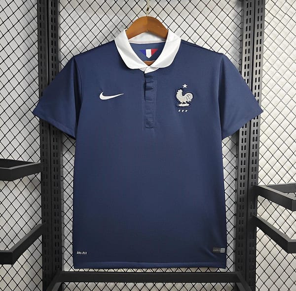 2014 Retro France Home Jersey