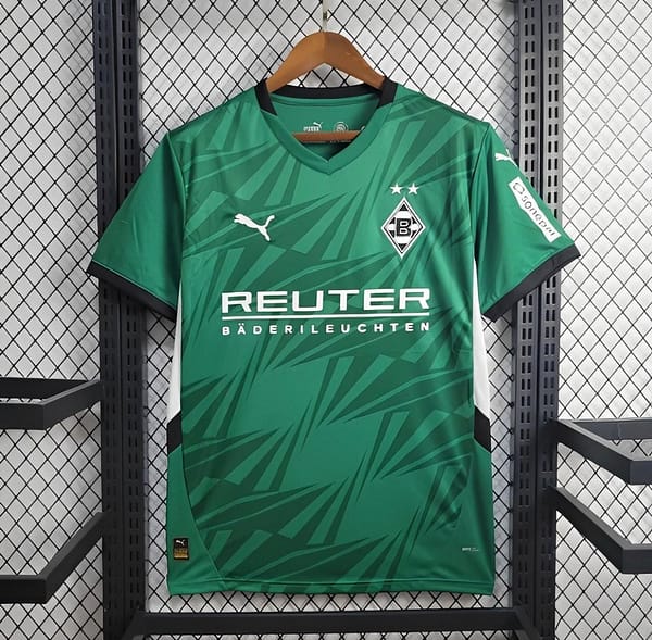 24/25 Borussia Monchengladbach Away Green Jersey
