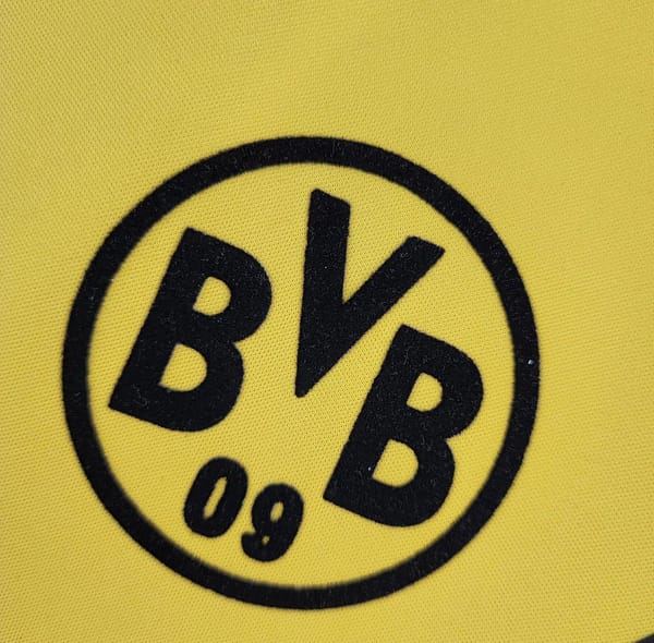 1989 BORUSSIA DORTMUND  DFB POKAL Final Home Jersey - Image 5