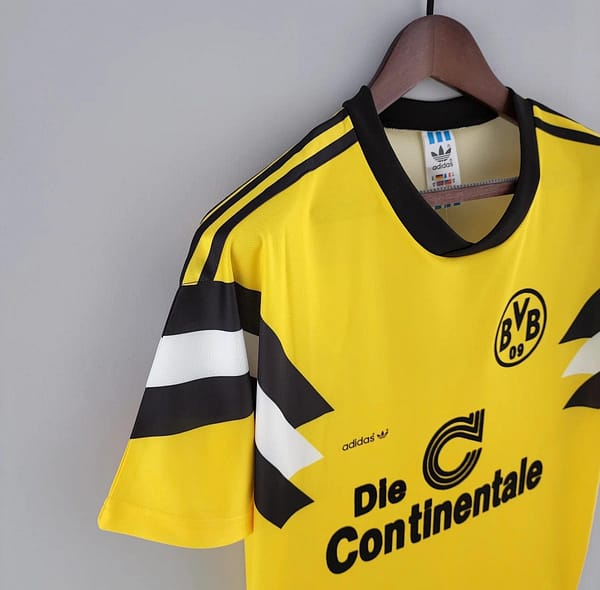 1989 BORUSSIA DORTMUND  DFB POKAL Final Home Jersey - Image 7