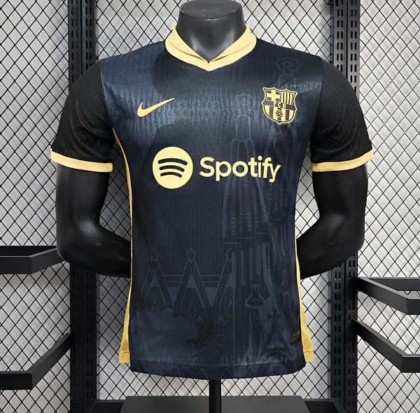 25/26 Player Version Barcelona Special Edition Black Jersey