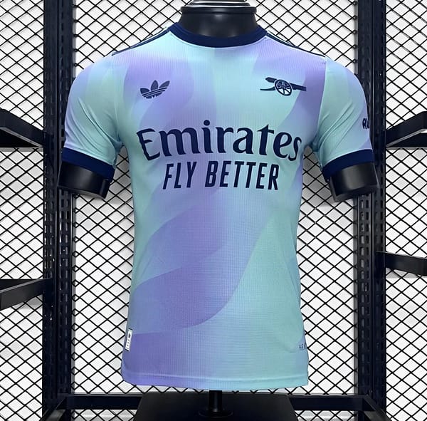Player Version 24/25 Arsenal Third Blue Jersey