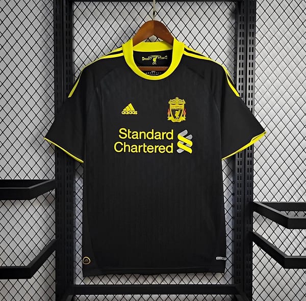 Retro 2010/11 Liverpool Third Black Jersey
