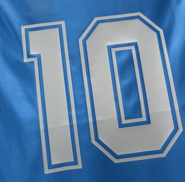 Retro 90/91 Napoli Home Second Jersey - Image 3