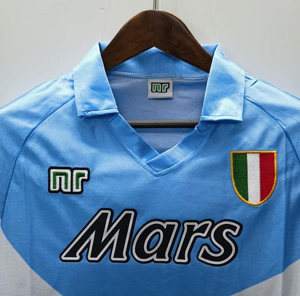 Retro 90/91 Napoli Home Second Jersey - Image 6