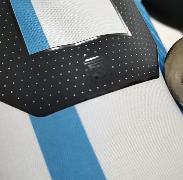 Player Version 3 Stars 2022 Argentina MESSI #10 Home Jersey With World Cup Champion Patches - Image 2
