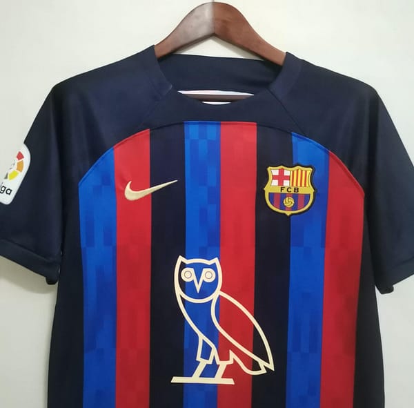 22/23 Barcelona Drake Jersey - Image 13