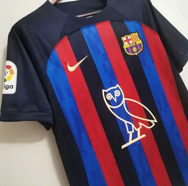22/23 Barcelona Drake Jersey - Image 14