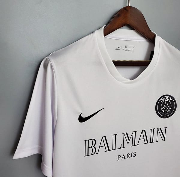 Retro 2020 PSGx Balmain White Jersey - Image 2