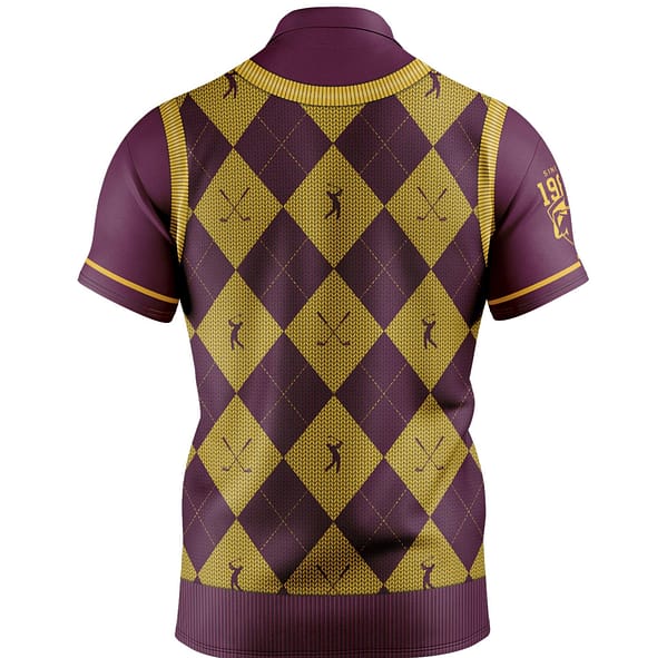 Brisbane Broncos 2021 Men's Fairway Golf Polo Shirts - Image 2