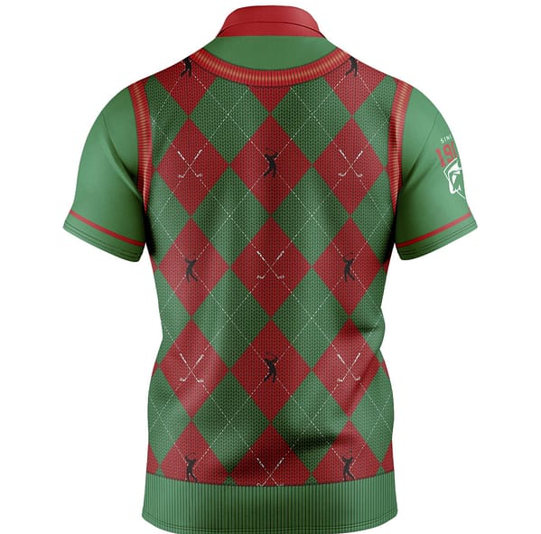 South Sydney Rabbitohs 2021 Men's Fairway Golf Polo Shirts - Image 2