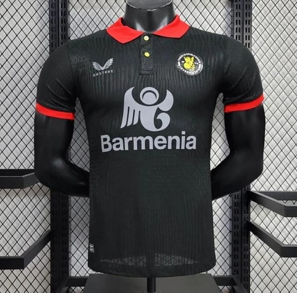 Player Version 24/25 Bayer Leverkusen 120th Anniversary Black Special Jersey