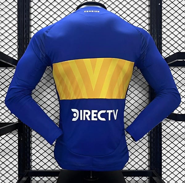 Player Version 24/25 Boca Juniors Home Long Sleeve Jersey - Image 2