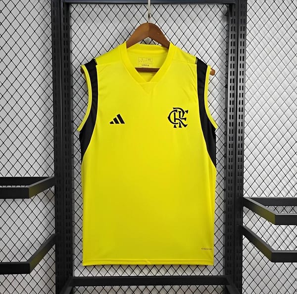 24/25 Flamengo Yellow Vest Training Jersey