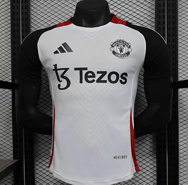 Player Version 24/25 Manchester United White Pre-Match Jersey