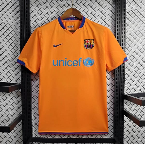 06/07 Retro Barcelona Away Jersey