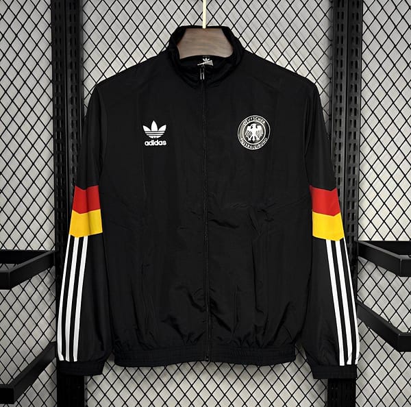 2024 Germany Black Windbreaker