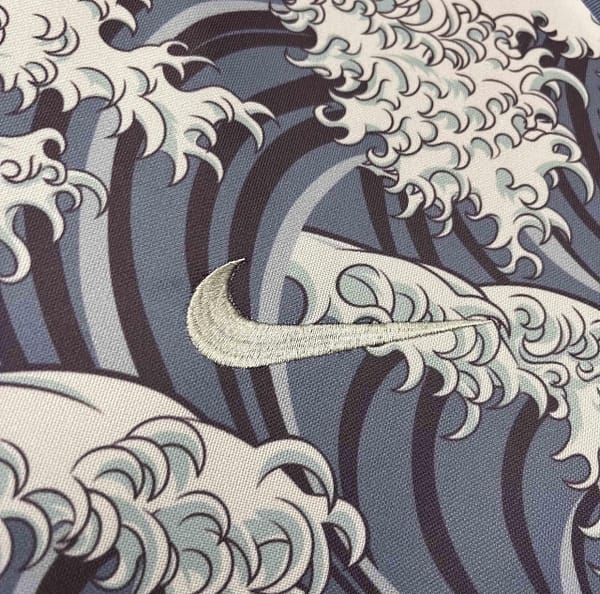 2024Japan Blue The Great Wave off Kanagawa Concept Training Jersey - Image 5