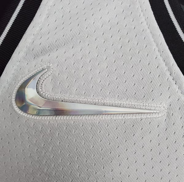 NBA 75th Anniversary Simmons #10 Nets White Jersey - Image 4