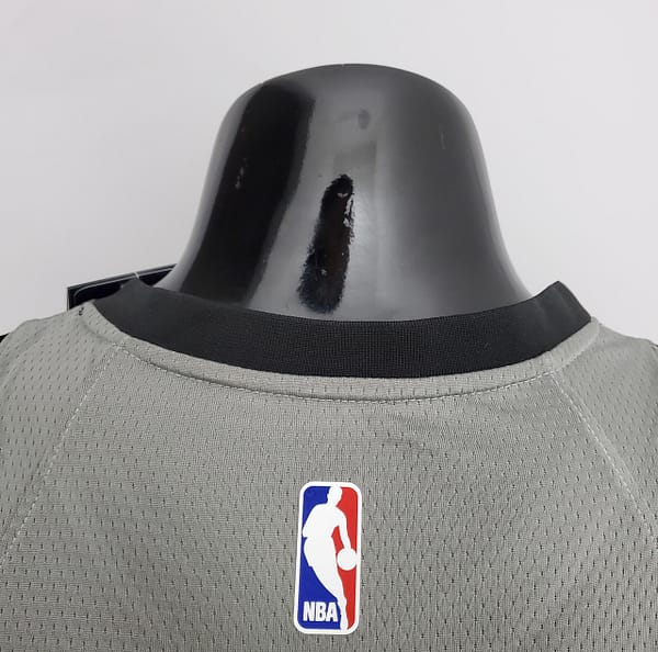 NBA Nets Simmons #10 Flyer Grey Jersey - Image 4