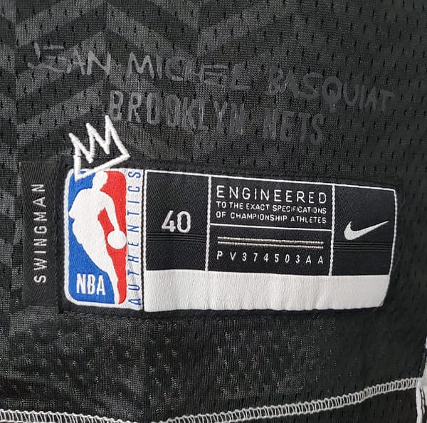 NBA Brooklyn Nets Curry #30 City Edition Black - Image 3