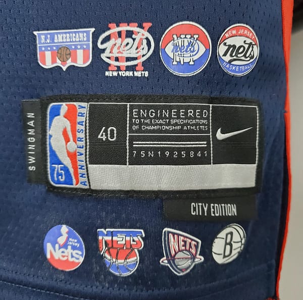 2022 NBA Simmons #10 Nets City Edition - Image 9