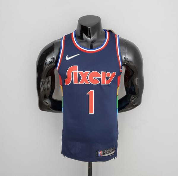 2022 NBA 76ers Harden #1 City Edition