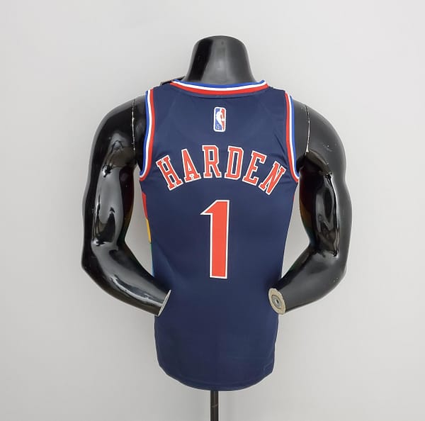 2022 NBA 76ers Harden #1 City Edition - Image 6
