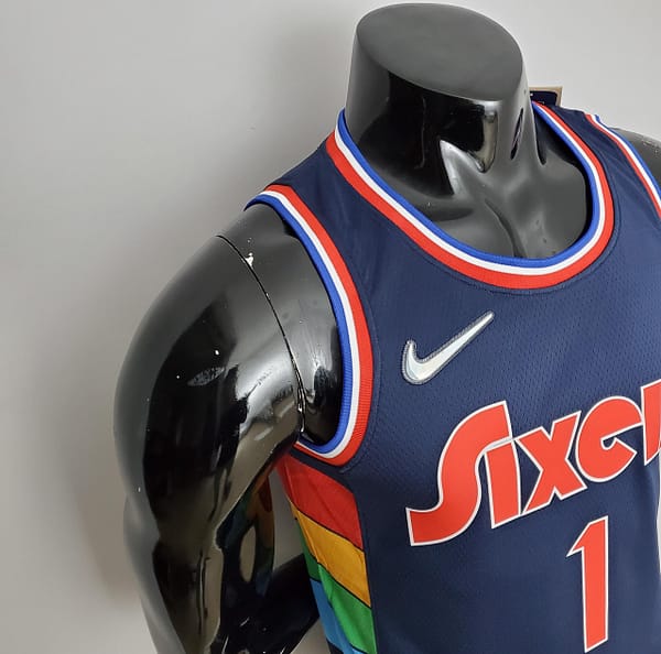 2022 NBA 76ers Harden #1 City Edition - Image 8