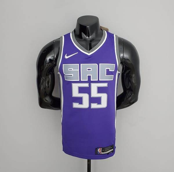 NBA 75th Anniversary Kings Williams#55 Black Purple