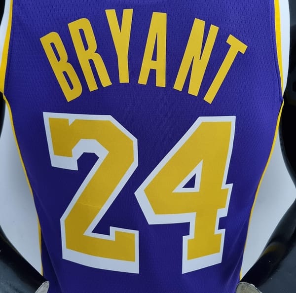 75th Anniversary BRYANT#24 Los Angeles Lakers Jordan Purple NBA Jersey - Image 7