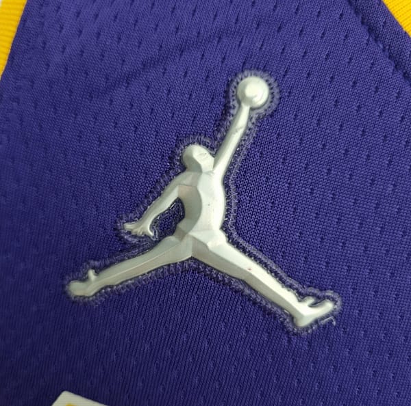 75th Anniversary BRYANT#24 Los Angeles Lakers Jordan Purple NBA Jersey - Image 8
