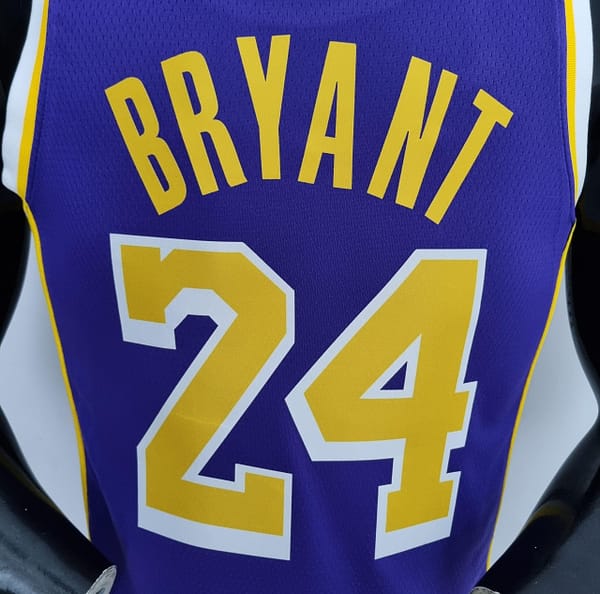 75th Anniversary BRYANT#24 Los Angeles Lakers Jordan Purple NBA Jersey - Image 10
